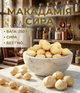 Макадамия сырая 250 г без скорлупы отборные ядра натуральный орех - изображение 1