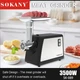 Электромясорубка Sokany SK-089 — мощная многофункциональная мясорубка для приготовления домашнего фарша, колбас и кеббе (41254) - изображение 5