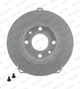 Гальмівний диск FERODO DDF055C Renault Twingo, Clio, Megane, Sandero, Logan; Dacia Logan; Dodge RAM 1500 2677509716, 6001547684, 6001549211 - изображение 1