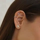 Серебряная серьга для хеликса (40001) - изображение 8