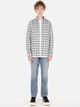 Рубашка хлопковая оверсайз мужская Colin's CL1071212ECR S Ecru (8684112315775) - изображение 3