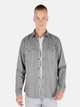 Рубашка хлопковая мужская Colin's CL1071462GRA M Gray (8684112449852) - изображение 1