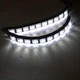 LED дневные ходовые огни Avtoaks гибкие 12V 10 SMD белый свет 25.5 см 2 шт - изображение 2