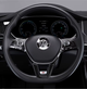 Накладка вставка на кермо VW Volkswagen Golf Passat Rline р лайн (фольцваген) лайн - зображення 7