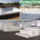 Геотекстиль нетканий PP Fortex Geo 200 г/м2, S18NW, 6 х 100 м, 600 м2 - зображення 11