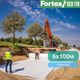 Геотекстиль нетканый PP Fortex Geo 170 г/м2, S15NW, 6х100 м, 600 м2 - изображение 5