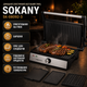 Домашній електричний настільний гриль Sokany SK-08092-3 - зображення 3