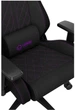 Игровое кресло Lorgar CHA41 Premium Anti-Stain Fabric Black/Purple (LRG-CHA41-BK-PR) - изображение 13