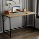 Стіл розкладний Моріс Ferrum-decor 750x1000x600 Чорний метал ДСП Дуб Евок Прибережний 16 мм (MORI1011) - зображення 1