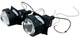 Светодиодные Bi-LED лед линзы 3.0" дюйма универсальная 70W 5500K 8000LM 12V (2шт) - изображение 1
