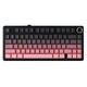 Беспроводная механическая клавиатура AULA F75 Black Pink Gradient, Reaper Switch, размер 75%, RGB подсветки (2.4G/Bluetooth/USB) - изображение 1