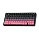 Беспроводная механическая клавиатура AULA F75 Black Pink Gradient, Reaper Switch, размер 75%, RGB подсветки (2.4G/Bluetooth/USB) - изображение 3