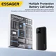 Повербанк Essager 22.5W (10000mAh) - Швидка зарядка з вбудованими кабелями Type-C/Lightning та LED-дисплеєм - зображення 6