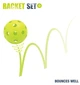 Набор для пиклбола с ракетками и мячом AZ1904-1RK (Pickleball) — 2 ракетки 40×20 см + 2 мяча 7,3 см, для детей и взрослых - изображение 5