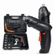 Міні електрична викрутка Mini Electric Screwdriver Kit 4V з набором біт та насадок - изображение 3