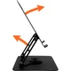 Підставка для ноутбука Media-Tech ROTO 10-17'' Aluminum Alloy Black (MT2662) - зображення 7