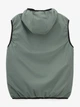 Жилет однотонный мужской GENUA G01201-0006 3XL Черно-зеленый shop (2000999396625) - изображение 3