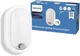 Настінний світлодіодний світильник Philips ProjectLine Oval 1400lm 4000K з датчиком руху Білий - зображення 1
