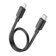 Кабель HOCO X96 Hyper PD charging data cable iP (L=0.25M) Black (6942007609364) - изображение 1