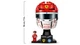 Конструктор LEGO Editions Formula 1 Шлем Шарля Леклера из команды Scuderia Ferrari HP (43014) - изображение 5