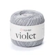 Пряжа мерсеризована YarnArt Violet 50г бавовна сіра №5326 (23505326) - изображение 1