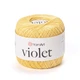 Пряжа мерсеризована YarnArt Violet 50г бавовна жовтий №4653 (23504653) - изображение 1