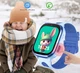 Розумные детские 4G часы D56 со звонками, GPS-отслеживанием, видеосвязью и функцией прослушивания Синий - изображение 8