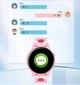 Детские смарт часы Lemfo D40 с GPS, 4G SIM картой, видеосвязью, прослушиванием, Wi-Fi и SOS, умные часы для детей Розовый - изображение 7