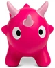 Skoczek dzieciecy stacjonarny Toyz by Caretero 2 w 1 Dinu Pink TOYZ-20842 (5908310397856) - obraz 2