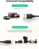Кабель UGREEN USB 2.0 A Male to Mini 5 Pin Male Cable 3m (Black) - изображение 5