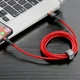 Кабель Baseus Cafule Cable USB For Lightning 1.5A 2m Red+Red - изображение 8