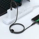 Кабель ACEFAST C1-03 Type-C to Type-C 3A, 1.2m, nylon, aluminum connectors, Black - изображение 5
