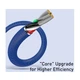 Кабель Baseus Crystal Shine Series Fast Charging Data Cable USB to iP 2.4A 1.2m Blue - зображення 5