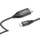 Кабель HOCO UA16 Type-C to HDTV HD on-screen cable Metal Gray - зображення 4