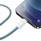 Кабель Baseus Dynamic Series Fast Charging Data Cable Type-C to iP 20W 1m Blue - зображення 5