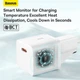 Мережевий зарядний пристрій Baseus GaN5 Fast Charger(mini) 1C 20W EU White - изображение 12