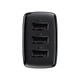 Мережевий зарядний пристрій Baseus Compact Charger 3U 17W EU Black - изображение 4