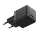 Мережевий зарядний пристрій з кабелем Baseus Palm Fast Charger 1C 20W EU Cosmic Black set USB-C to iP 20W 1m - зображення 4