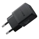 Мережевий зарядний пристрій з кабелем Baseus Palm Fast Charger 1C 20W EU Cosmic Black set USB-C to iP 20W 1m - зображення 6