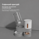 Годівниця для котів та собак та поїлка Around 2 x 2,6 л, комплект, Сірий (269-GREY) - зображення 7