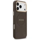 Чохол Guess Peony Hot Stamp для iPhone 17 Pro Max Brown with MagSafe (GUHMP17XPSAMSECW) - зображення 4