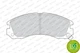 Колодки гальмівні FERODO FDB765 Mitsubishi Galant, Lancer, Pajero, Outlander, L200 MZ690568, MZ690562, MB857837 - зображення 2