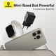 Мережевий зарядний пристрій Baseus Palm Fast Charger 1C 30W EU Cluster Black - зображення 10