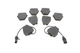 Колодки гальмові Delphi LP1703 Audi Allroad, A6, A4; Volkswagen Passat 3DO698151B, 3D0698151B, 4B0698151L - зображення 1