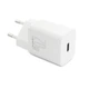 Мережевий зарядний пристрій з кабелем Baseus Super Si 1C 20W With Simple Wisdom Data Cable Type-C/iP 1m White - зображення 3
