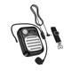 Портативна колонка з гарнітурою HOCO L23 Lemony speaker with wired microphone, 5W, Black - изображение 4
