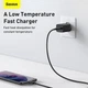 Мережевий зарядний пристрій Baseus Super Si Quick Charger 1C 25W EU Black - зображення 12