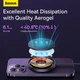 Бездротовий зарядний пристрій Baseus Simple Mini3 Magnetic Wireless Charger 15W Dusty Purple - зображення 10