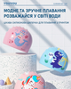 Дитячий набір для плавання YOUYOU — окуляри для плавання + силіконова шапочка, чохол для окулярів та беруші, антифог, захист від протікання, синій - зображення 6