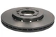 Гальмівний диск BREMBO 09701111 Skoda Fabia, Roomster, Octavia, Rapid; Seat Ibiza, Cordoba, Toledo, Leon; Volkswagen Golf, Polo, Bora; Audi A1, A2, A3 6R0615301, 6R0615301C, 1JE615301 - изображение 1